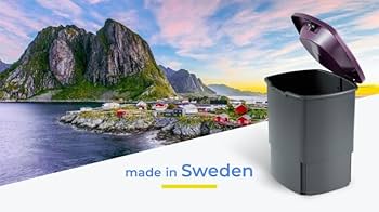 Amazon.co.jp: KomprimoFrank 圧縮 ゴミ箱 ふた付き 家庭用 アウトドア