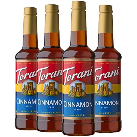 Torani Cinnamon Syrup Pack of 4 Cover