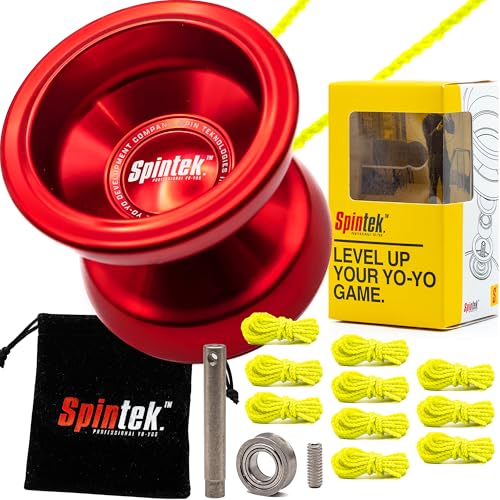 SPINTEK R1 PRO - High End Professional Yo-Yo - Dual & Non Responsive, Great for Kids & Beginners, Includes Pro Yoyo String