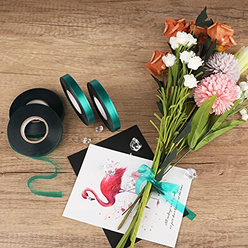 KINGLAKE GARDEN Stretch Tie Tape Roll - 2 Rolls Total 300 Feet 1/2" Green Garden Tape Plant Tapes Plant Garden Tie for Climbing Plants Branches Flowers - Thumbnail 2