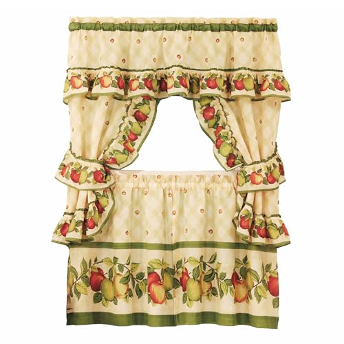 Achim Home Furnishings 36" Apple Orchard Cottage Set by ACHIM - Used condition - US$9.53