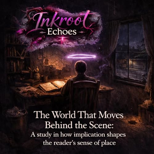 Ep. 5: The World That Moves Behind the Scene : A study in how implication shapes the reader&rsquo;s sense of place