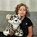 MorisMos 5Pcs Cheetah Stuffed Animal, 14 inch Cheetah Mommy with 4 Baby, Soft Stuffed Leopard Plush Gifts for Kids, Boys, Girls, Toddler