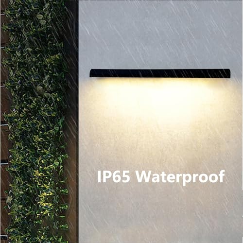 Applique murale LED extérieure 200cm noire dimmable avec télécommande IP65 - 3