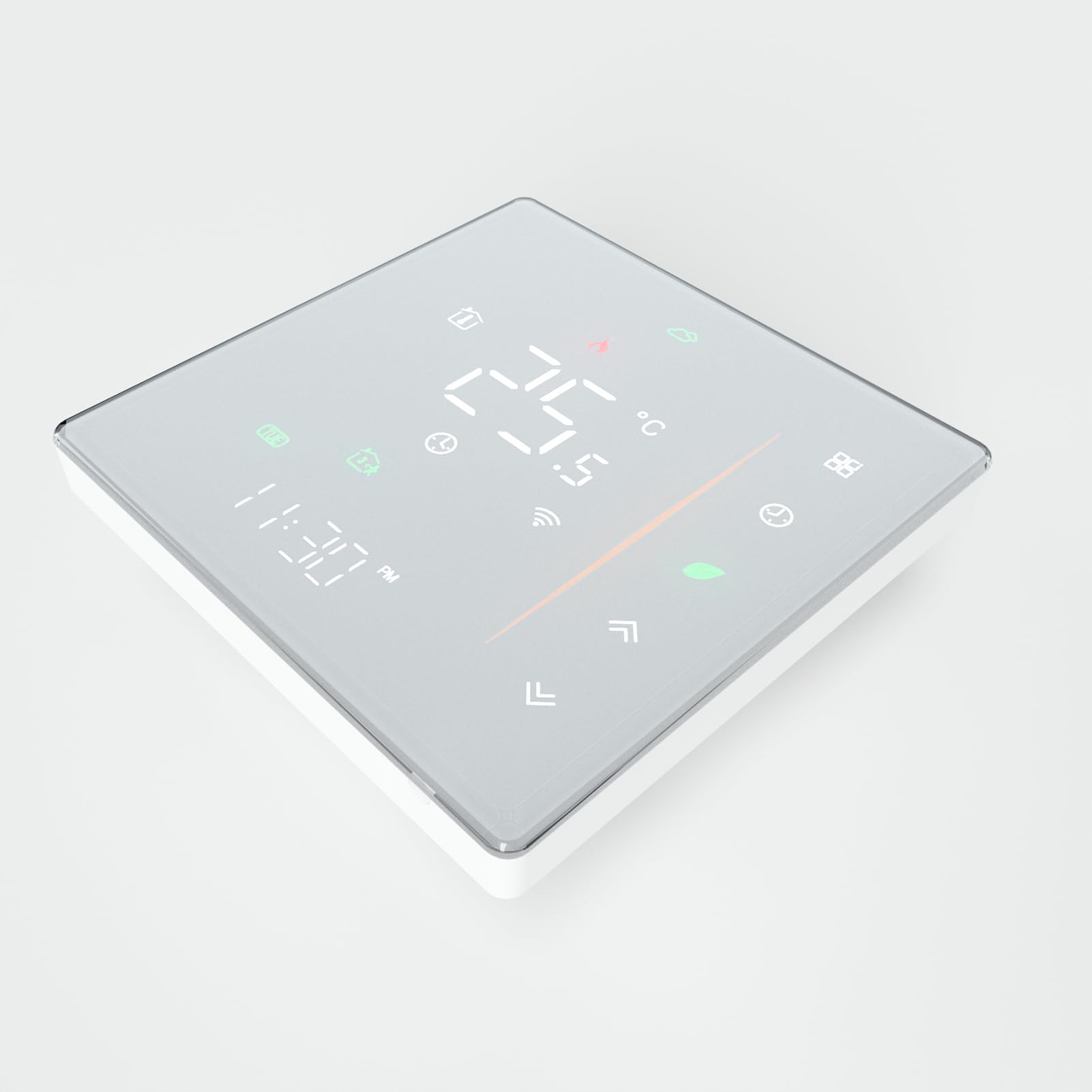 Hyuduo Termostato WiFi Inteligente con Pantalla LED Multicolor,