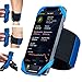 Cikyner Sportarmband Handy, 3 in 1 Handytasche Handyhalterung Laufen Fahrrad 360° Drehbar & Abnehmbar Handy Armband Joggen Universal Handyhalter für 4.5- 7'' iPhone Samsung Huawei für Laufen Wandern