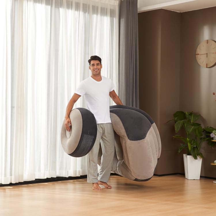 Amazon｜体にフィットする 極上の心地よさ エアーソファ ベッド