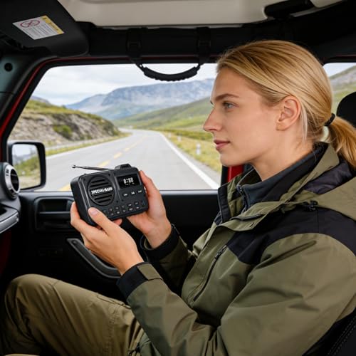 Radio numérique pour écouter un son clair partout, radio compacte pour intérieur et voyage - 6