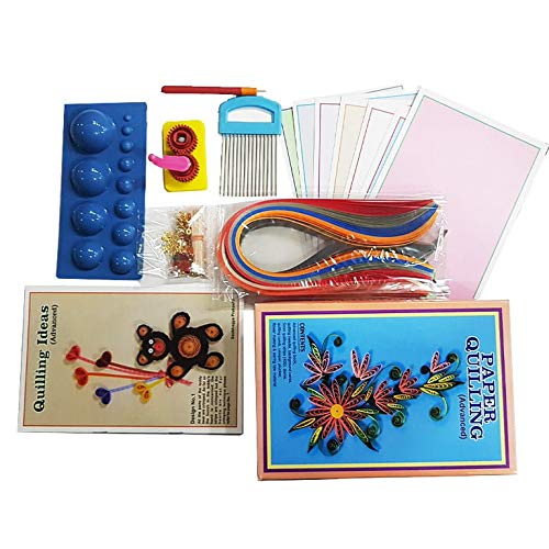 R H LIFESTYLE Quilling Paper Kit With Strips And Tools For Quilled Creations Diy Art Crafts Child/Adult (Big Kit) Anc2718, Multicolor (B07YDVCRMJ) Amazon Price History, Amazon Price Tracker