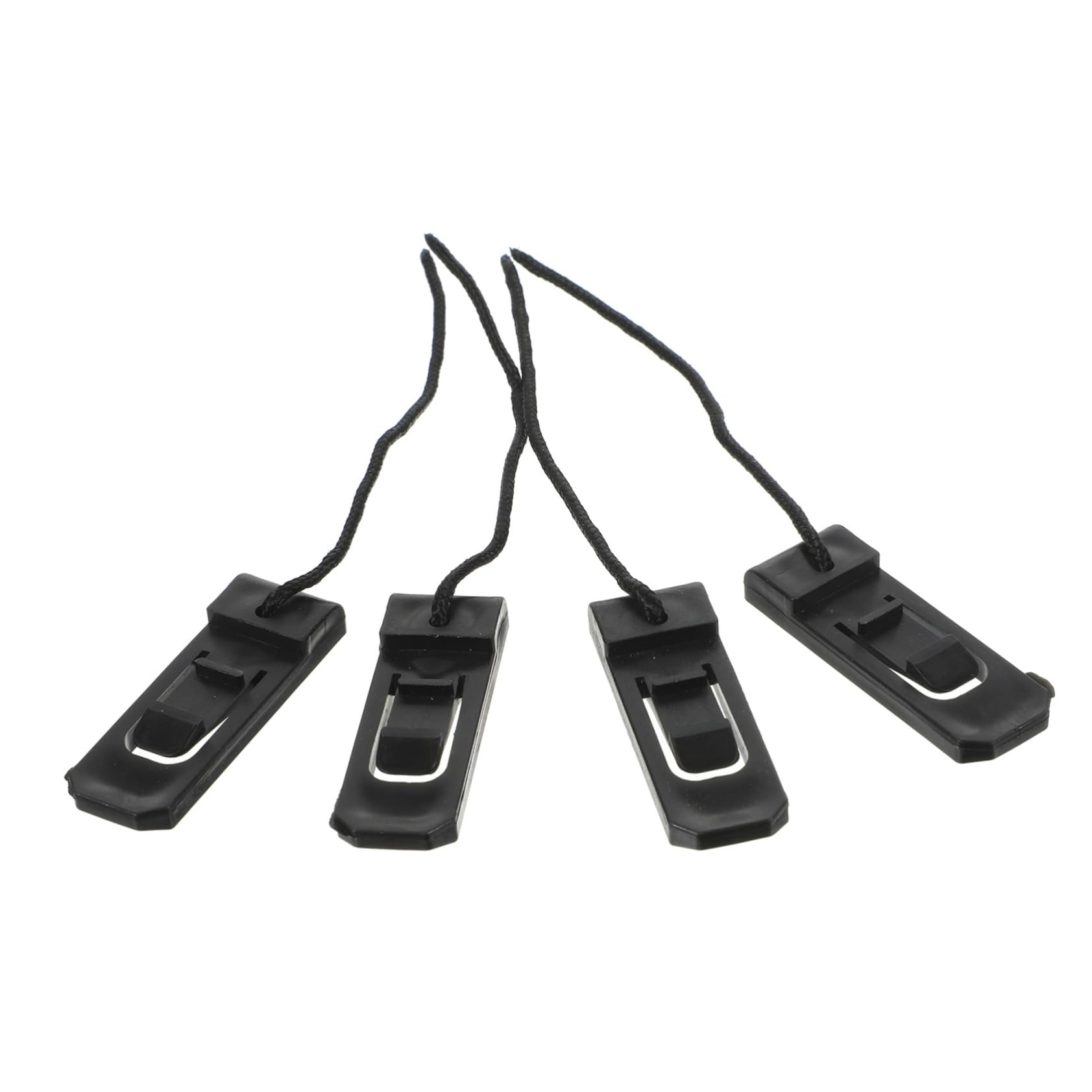 ifundom 4Pcs Snap Type Surfboard Fin Splitter Durable Accessory for Paddle Board Stability Replacement for Inflatable Surfboards Black