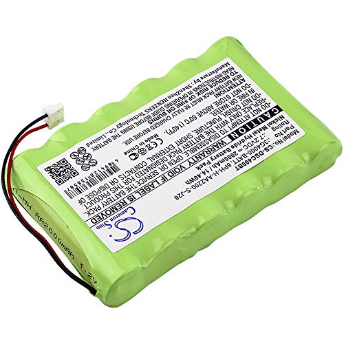 Ejjinenbby Replacement Battery Compatible for DSC 3G4000 LE4000 3G4000 Cellular Communicato (2000mAh/7.2V), 6PH-H-AA2200-S-J26 3G4000-BATT Battery
