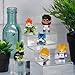 nanoblock - Dragon Ball Z - Dragon Ball Z Assortment 5 (Complete Set of 6), mininano Series Building Kit