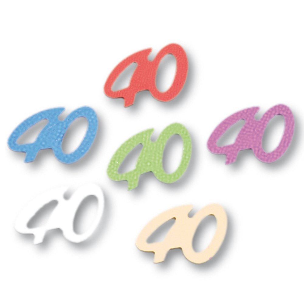 EFCO Sequins 40, Plastic, Assorted Colour, 15 mm, 20 g
