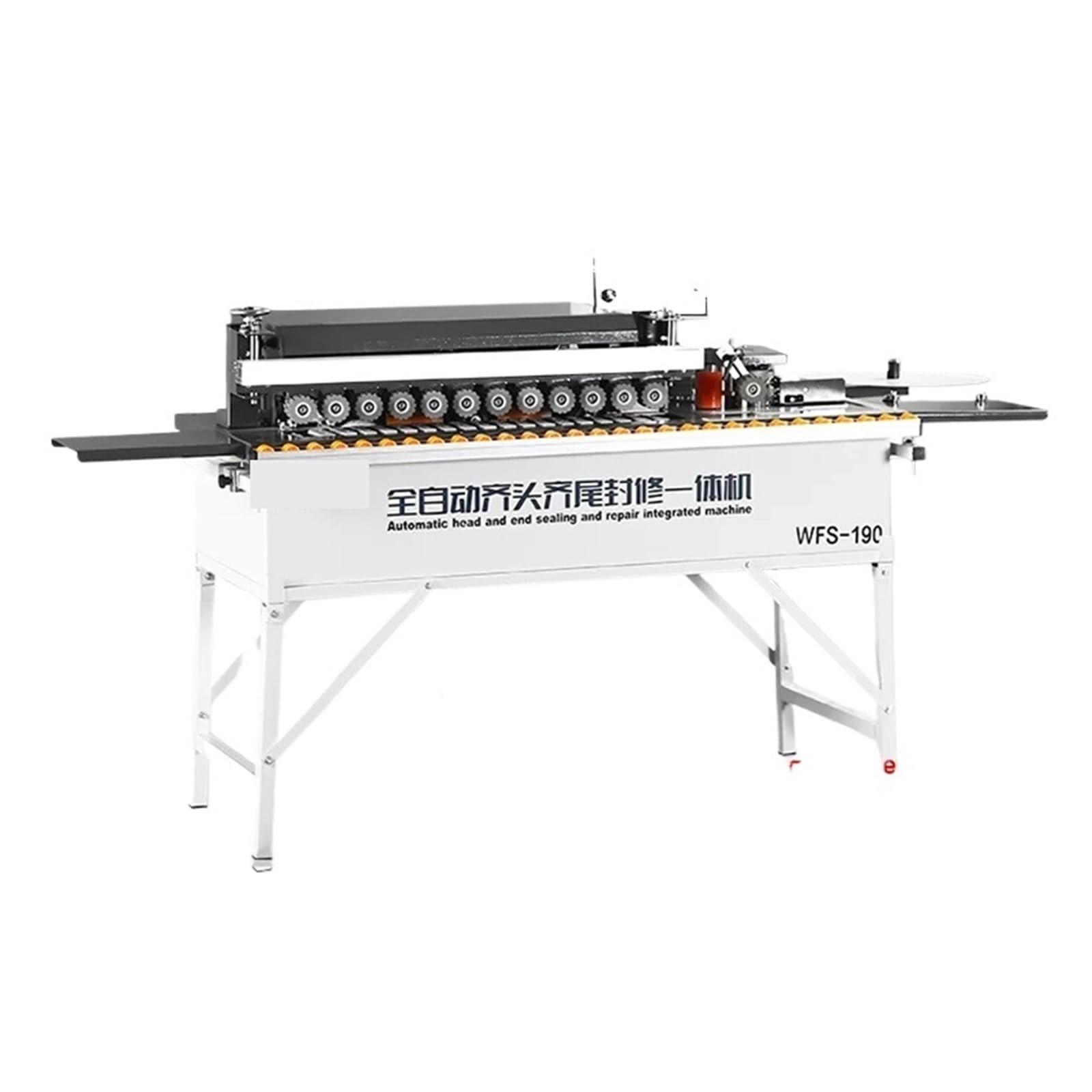 1200W Fully Automatic Wood Board Edge Banding Machine Household Woodworking Full Linear High Speed Speed and Efficiency Improvement(WFS-190)