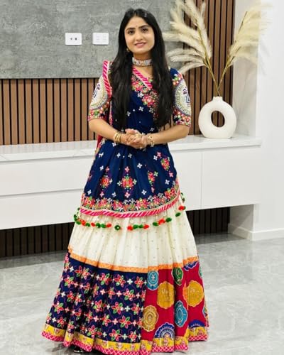 Indian ready to wear Chaniya choli for women flared lehenga choli with stitched blouse.2