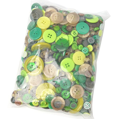 LUNA VOW 660 Piezas de artesanía de Bricolaje Botones Artes de los niños artesanía Cover