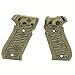 Hogue 20138 Sig P220 American Grips, Pirahna G-10 G-Mascus Green