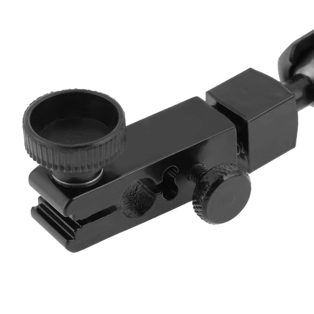 Soporte de base magnética universal, soporte de base magnética universal ajustable Soporte flexible para indicador de prueba de cuadrante utilizado en mecanizado, medición de piezas de trabajo, calibr
