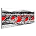Produktbild islandburner Bild Bilder auf Leinwand Roter Strand Wandbild Leinwandbild Poster CWS