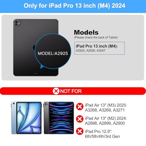 Jibrealg キーボードケース iPad Pro 13インチ (M4) 2024 用 の商品画像 5