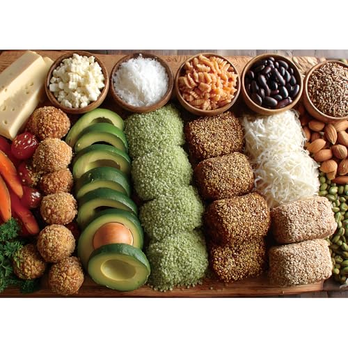1000 Piece Puzzles for Adults Clearances, Vibrant Healthy Food Fun