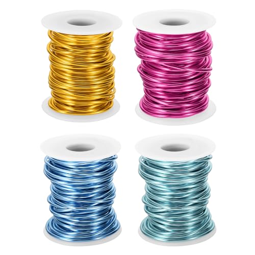 Fil aluminium coloré pour décoration maison et loisirs créatifs