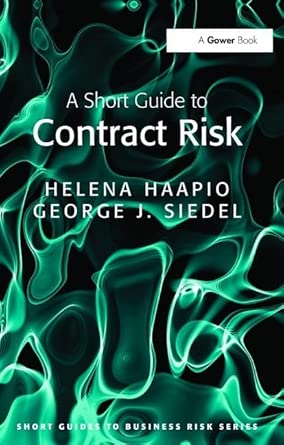 A Short Guide to Contract Risk book cover