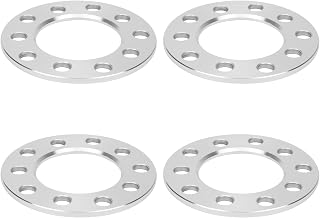 IRONTEK 0.25in Wheel Spacers Fit 5x4.5 and 5x4.75 (Dual Bolt Pattern) 5x114.3 5x120.7 5x120.65 (6mm Thickness, 82mm Hub Bore) fit for for Chevrolet Corvette, for Cadillac XLR 4PCS