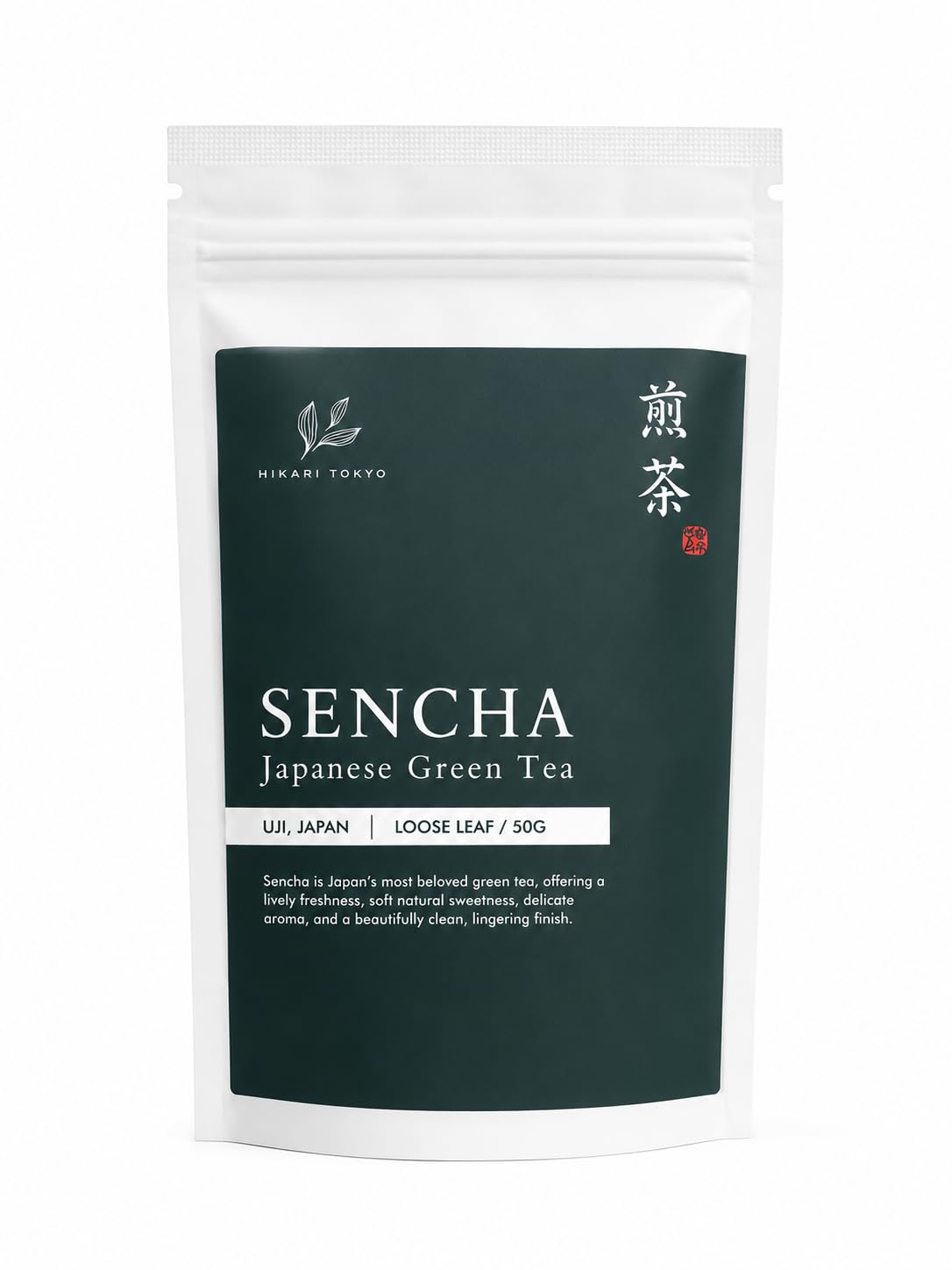 Hikari Tokyo Uji Sencha Green Tea Loose Leaf | Premium Japanese Green Tea | Grown in Uji Kyoto |100% Pure and Authentic | Loose Leaf (50 g)-image-49