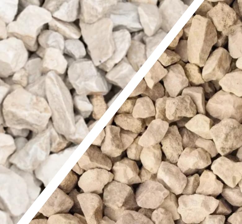 Decorative Gravel BUFF LIMESTONE Cotswold Chippings 14/20mm 20KG Bag Garden Landscaping Stones