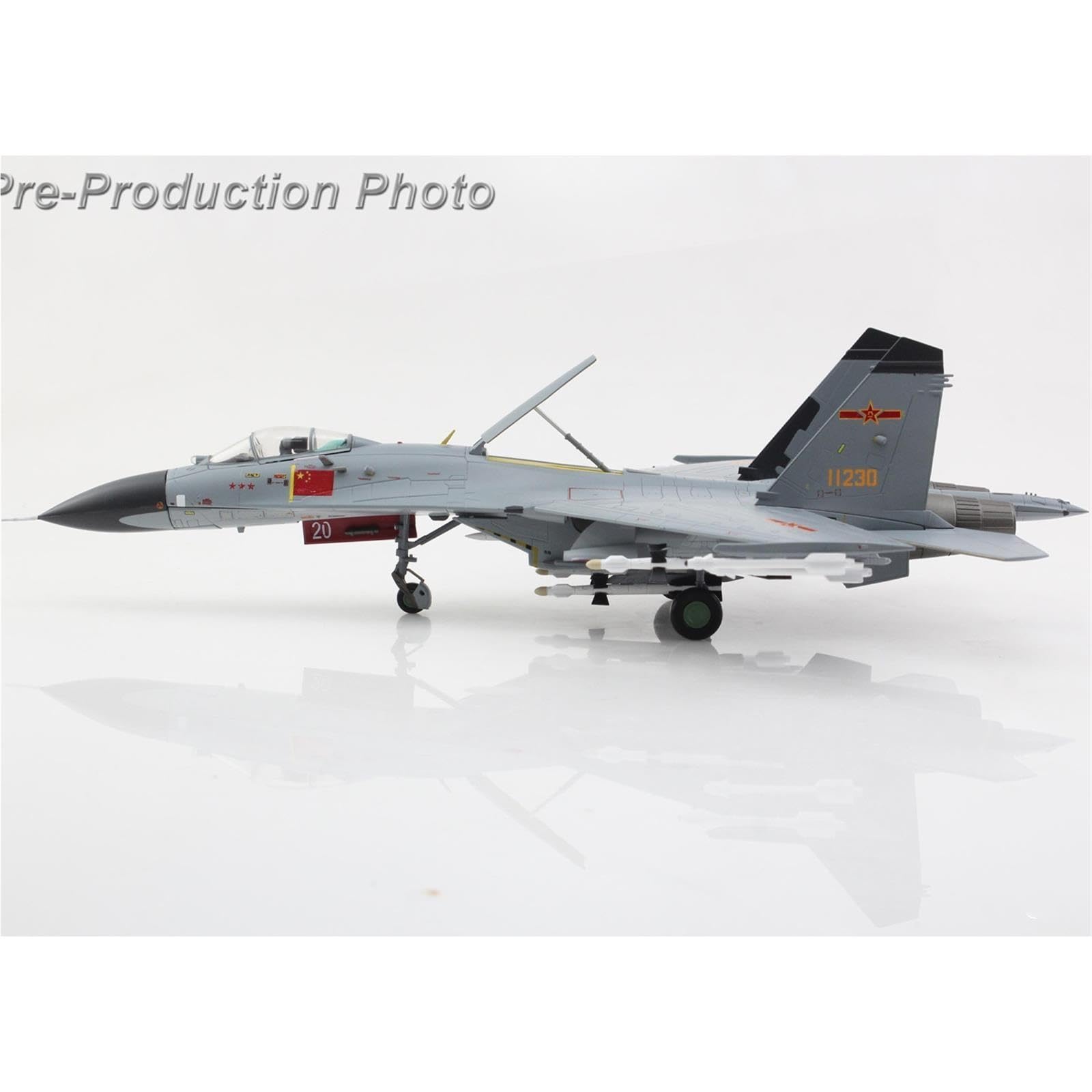 aerei a reazione Aereo da caccia cinese J-11A in scala 1:72 "Falcon Strike 2015" AFB regali per piloti