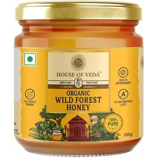 House of Veda Organic Wild Forest Honey 250g