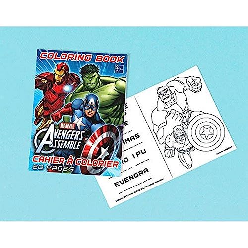 Amscan Libro da colorare The Avengers