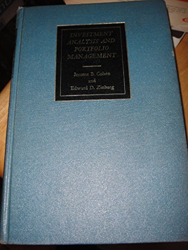 Investment Analysis and Portfolio Management - ... B00V0Y60A4 Book Cover