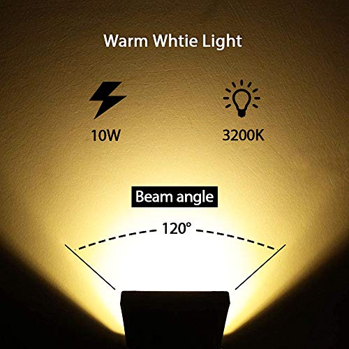 Lysed 10W Low Voltage Led Landscape Lights, Bowfishing Lights Warm White 12V Spotlights For Garden Pathway, Yard, Lawn, Wall, Trees Lighting, Outdoor Spotlight With Spike Stand(10 Pack) #TOP3