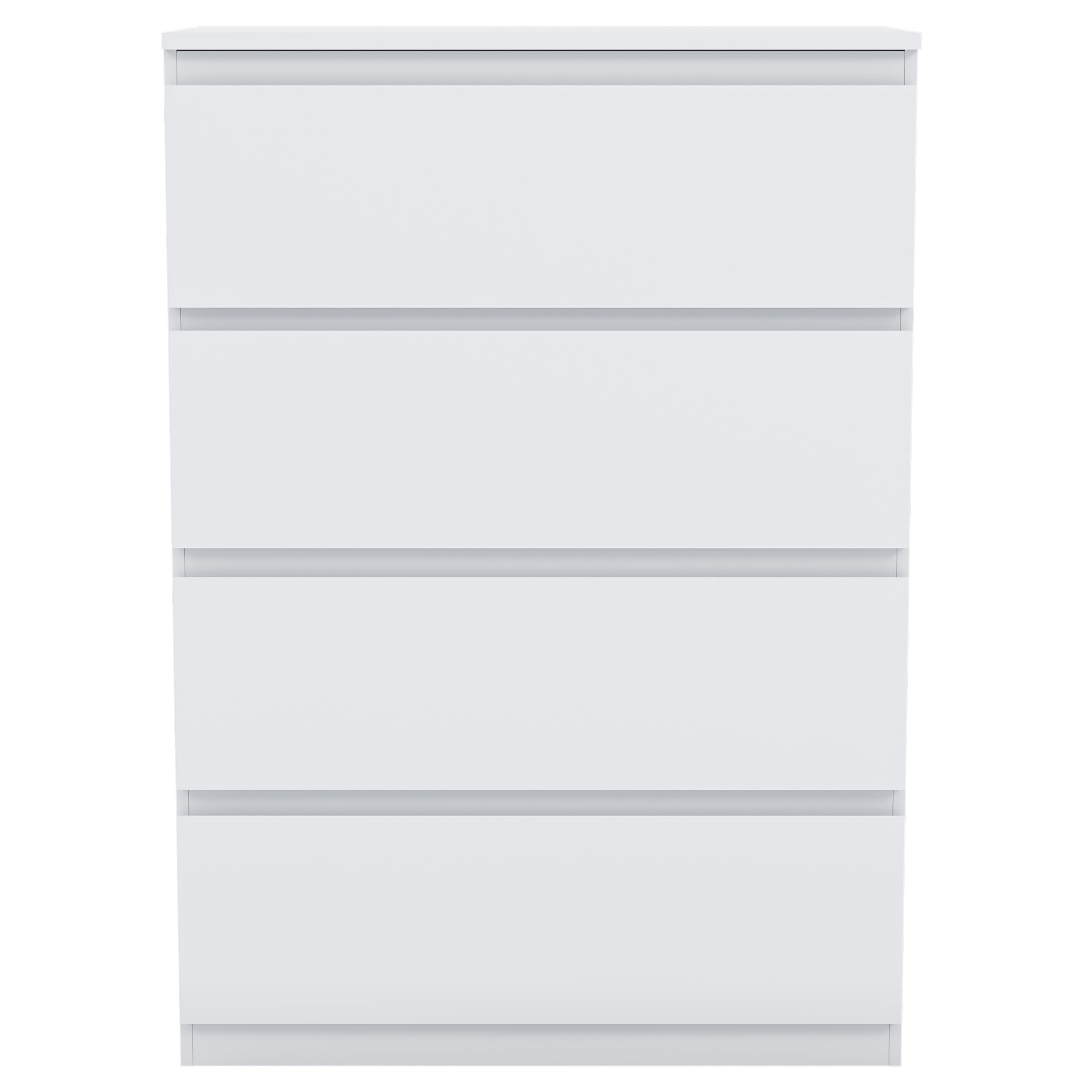 Vida Designs Denver Commode à tiroirs (Blanc, 4 tiroirs)