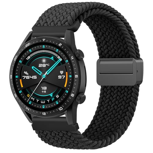 [Wanme] 22mm vohCobNt ΉHuawei GT 5/GT 4/GT 3/ Watch 4/3 vpoh iC҂ݐLkxg iKɒȃ}OlbgobNt 22mm