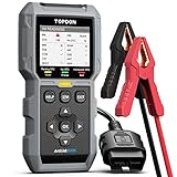 TOPDON AL500B OBD2 診断機& バッテリー テスター、フルOBD2機能、12V バッテリー テスト & 12V/24V クランキング テストおよび充電テスト、AL500&BT100の組み合わせ、日本語対応