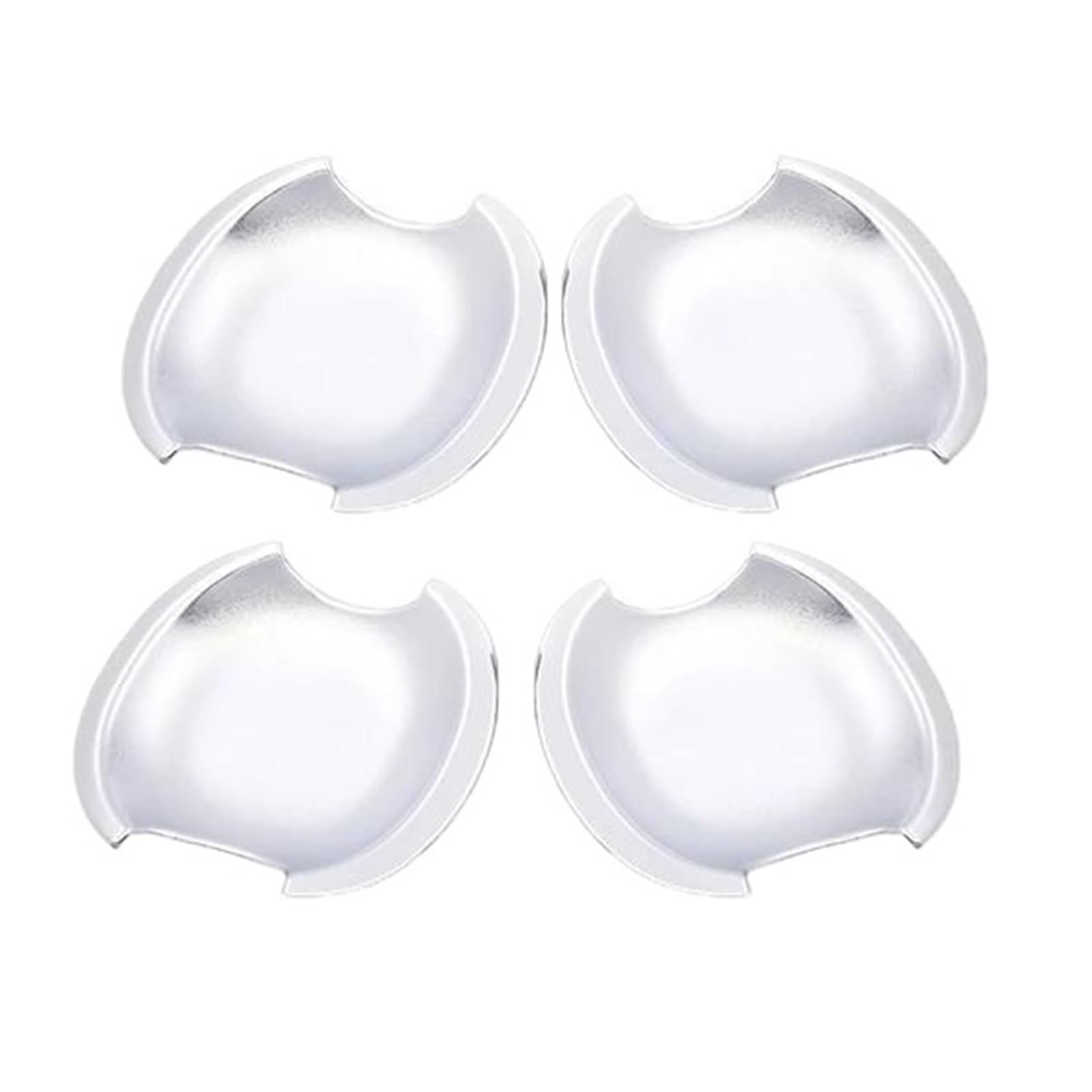 Atgcbcauf Bowl 4 Door Chrome Car Door Handle Cover Trim Set Stickers For Nissan For Tiida For Pulsar C12 Mk2 2012-2019 Car Exterior Door Handles