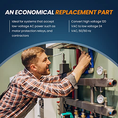 4011F-2 24V Transformer 40Va 50/60 Hz Oem Furnace Replacement Transformer Primary 120V, Secondary 24V Compatible With Furnaces/Hvac Equipment #TOP3