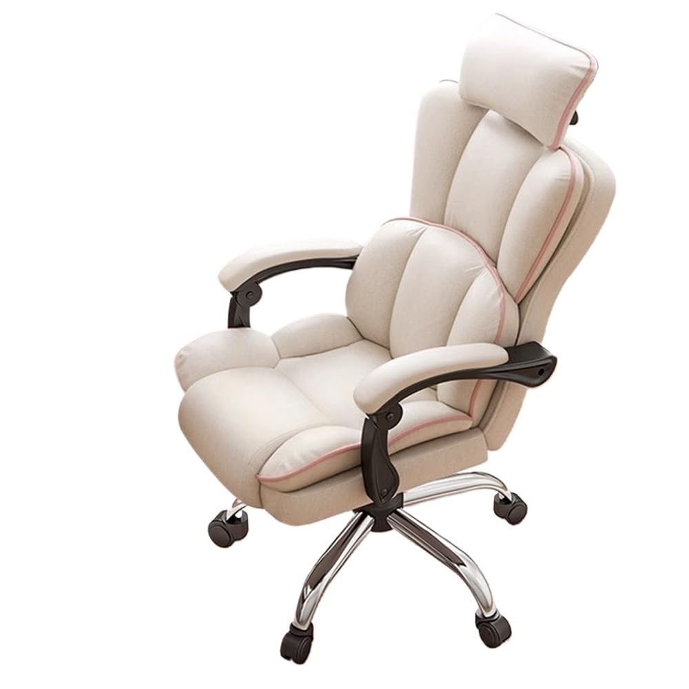 krzesło komputerowe, Ergonomiczny fotel biurowy, do gier komputerowych z wysokim, obrotowym oparciem dla szefa i akademika