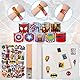 Luclay 87 Stück Super Marv Pinata Füllung Spielzeug, Schnapparmband Kinder Aufkleber Geschenktüten, Party Mitgebsel Kindergeburtstag Set, Party Geschenke Mitbringsel für Mädchen Jungen