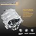 MILIPARTS Intake Manifold Compatible with Mercedes C230 C300 C350 E280 E350 GLK350 ML350 ML450 S400 SLK300 R350 V6 272 Engine 2006-2013 Replace 2721402401 2721402201