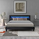 tagesdecke bett 200x200 ikea 🛏Die LED-Beleuchtung fügt Ihrem Schlafzimmer modernen Stil hinzu, mit Fernbedienung können Sie zum bequemen Liegen die verschiedene Farben und Helligkeiten wechseln.