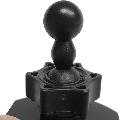 Esfera dupla preta para adaptador de cabeça, extensão de junta, suporte de conexão para suporte magn