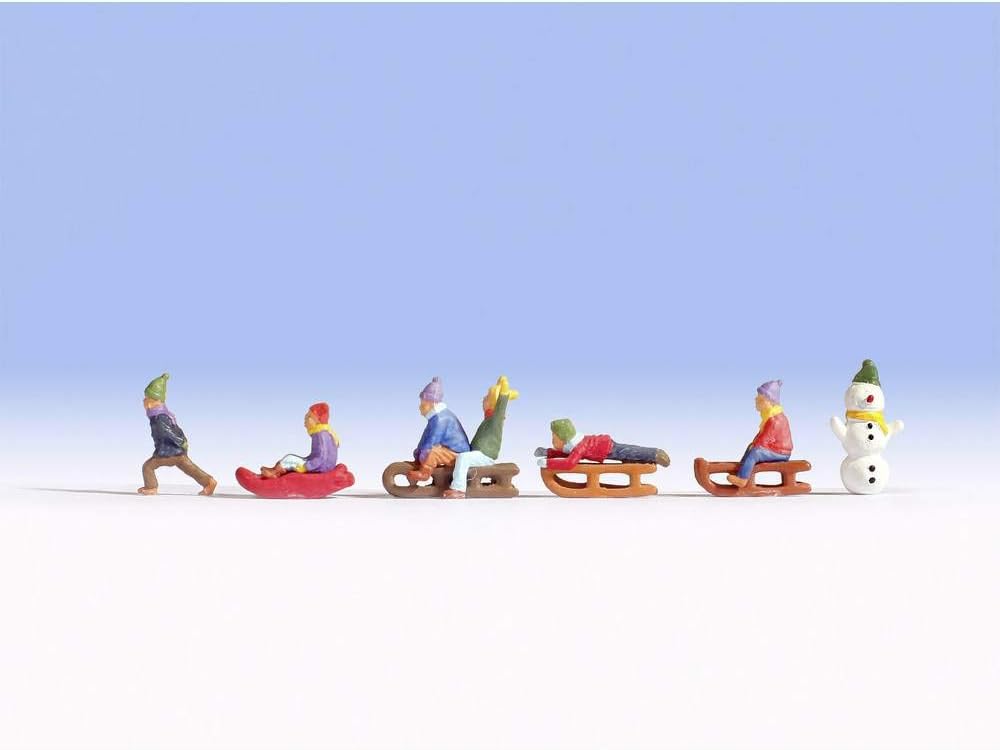 Noch Children in Snow, Coloured