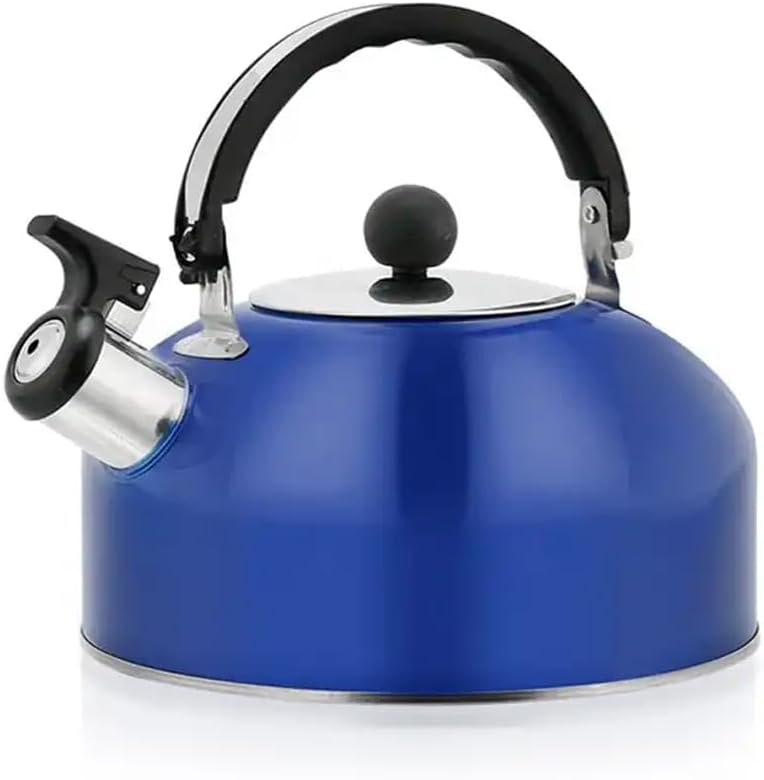 Stainless Steel Whistling Tea Kettle 4L Tea Pot with Loud Whistle Stove Top Kettle
