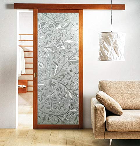 Vinilo Decorativo para Ventana, Protector de Privacidad Floral miniatura 3