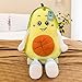 MissW Cartone Animato Avocado Peluche Bambola Calcio Basket Peluche Cuscino Bambola Regalo per Bambini
