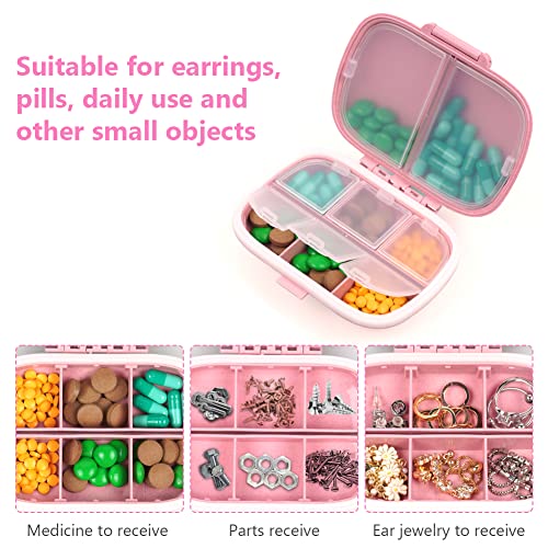 ACWOO Pill Organizer, 1 Pezzi Portapillole